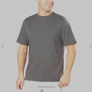 NWOT Kenneth Cole Men's XXL Grey T-Shirt Organic Cotton & Viscose Blend
